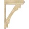 Ekena Millwork Merced Craftsman Rough Sawn Outlooker, Douglas Fir, 8"W x 30"D x 42"H OUT08X30X42MRC04RDF - alternate 3